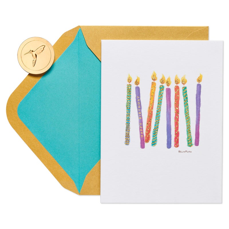 Papyrus Birthday Card - Designed by Bella Pilar (Celebrate & Enjoy) - Image 1